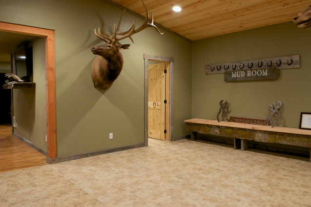 The Mud Room at Four Horse Outfitters is nicer than most houses I have lived in!